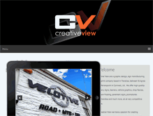 Tablet Screenshot of creativeviewcornwall.co.uk
